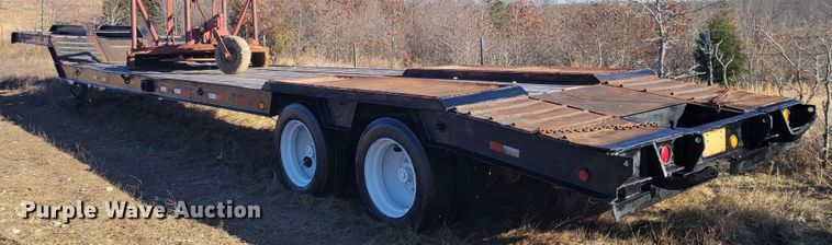 image for item KH9835 1989 Shop built  equipment trailer