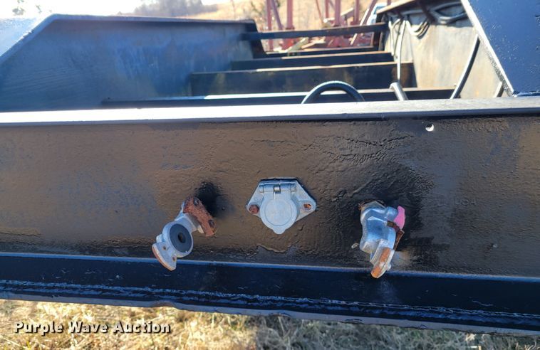 image for item KH9835 1989 Shop built  equipment trailer