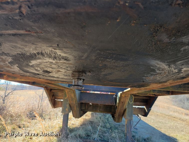 image for item KH9835 1989 Shop built  equipment trailer