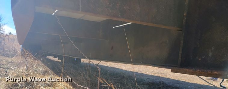 image for item KH9835 1989 Shop built  equipment trailer