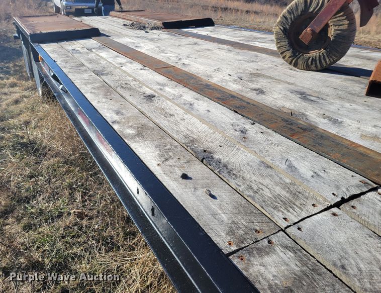 image for item KH9835 1989 Shop built  equipment trailer