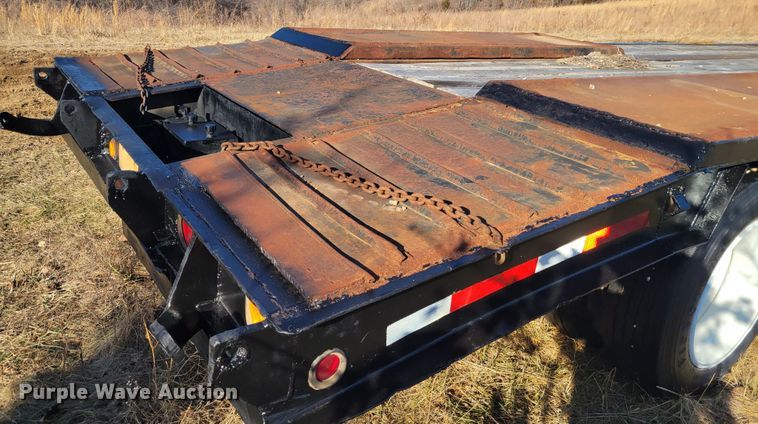 image for item KH9835 1989 Shop built  equipment trailer