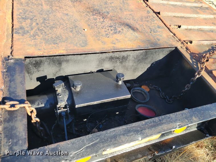 image for item KH9835 1989 Shop built  equipment trailer