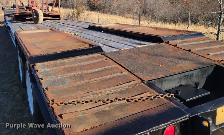 image for item KH9835 1989 Shop built  equipment trailer