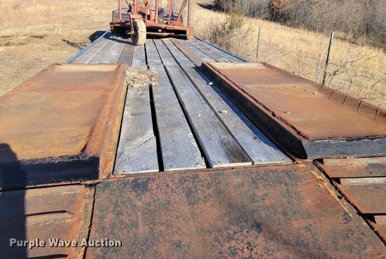 image for item KH9835 1989 Shop built  equipment trailer