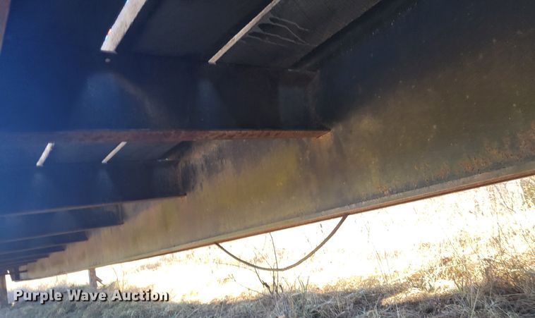 image for item KH9835 1989 Shop built  equipment trailer