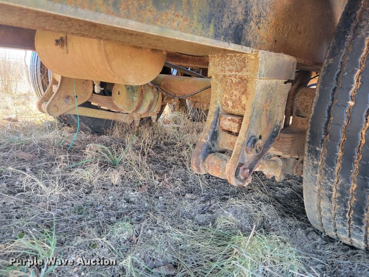 image for item KH9835 1989 Shop built  equipment trailer