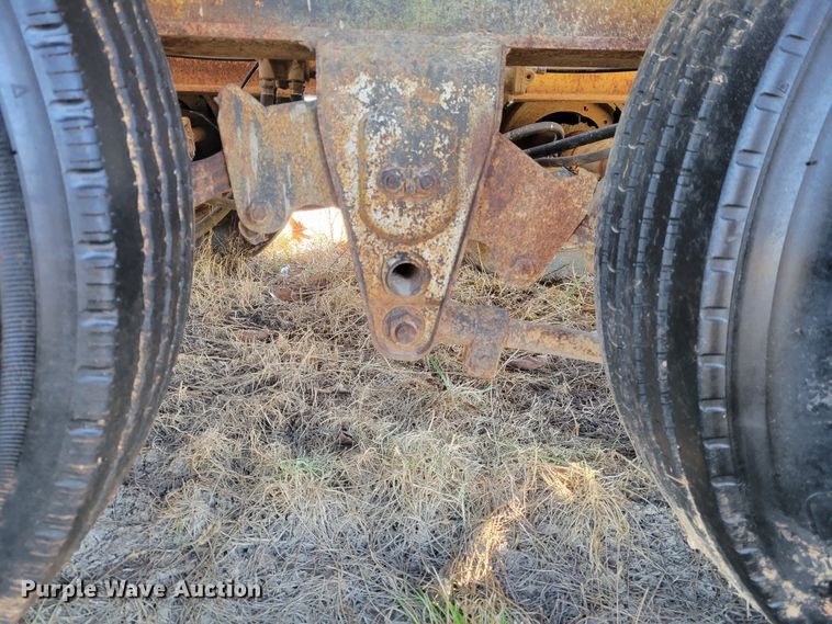 image for item KH9835 1989 Shop built  equipment trailer