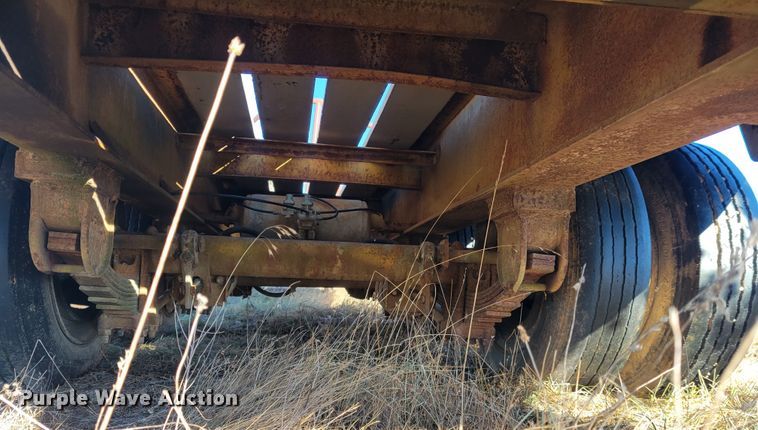 image for item KH9835 1989 Shop built  equipment trailer