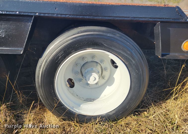 image for item KH9835 1989 Shop built  equipment trailer