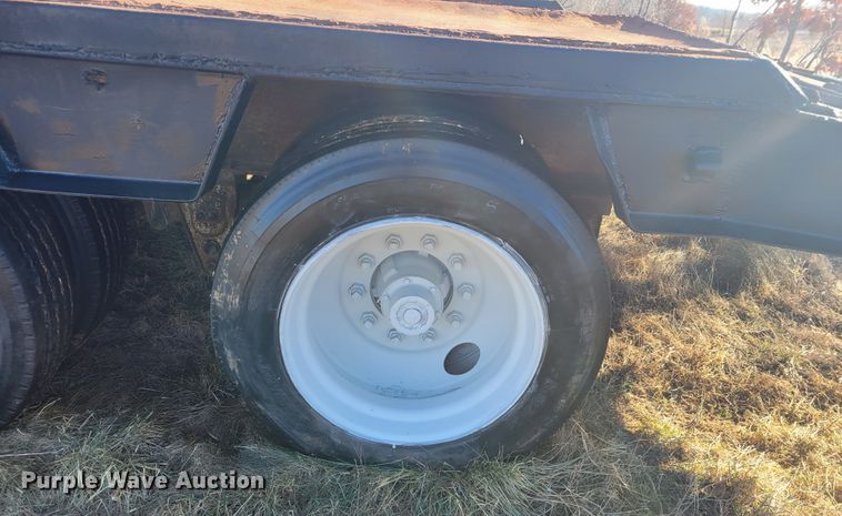 image for item KH9835 1989 Shop built  equipment trailer