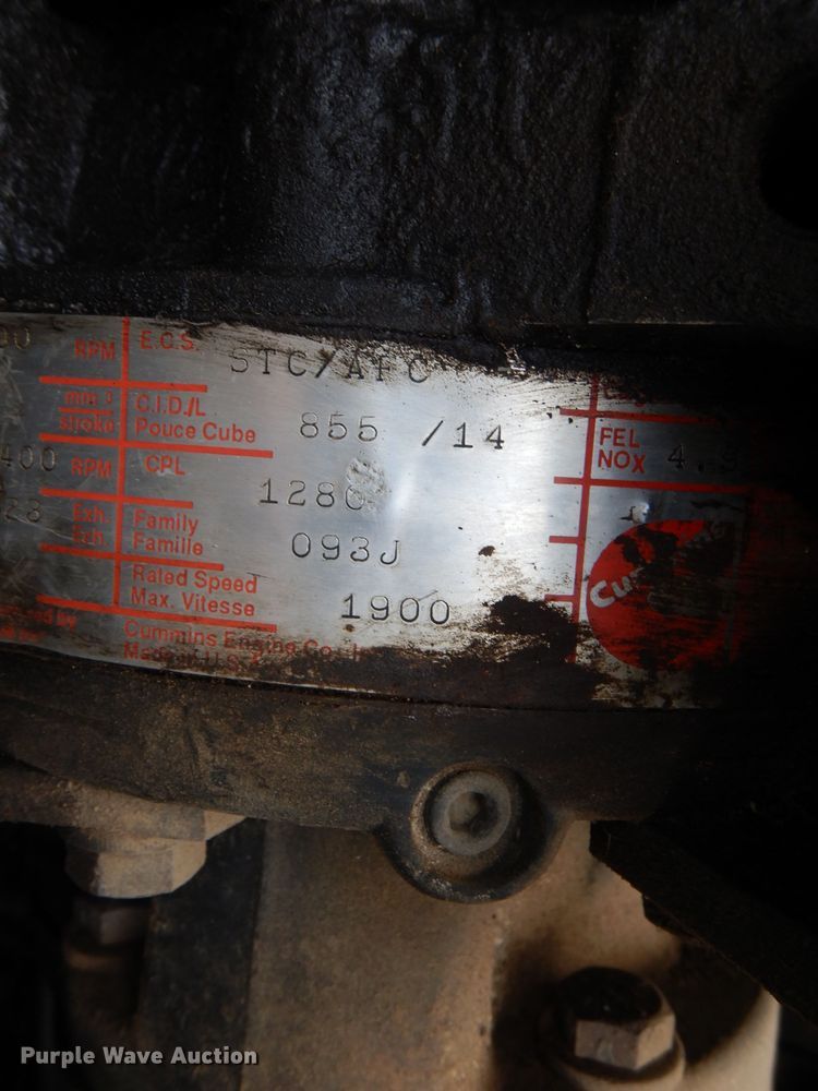 image for item KN9967 1990 Kenworth T600  semi truck