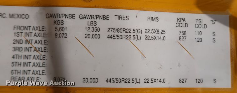 image for item KR9818 2017 Freightliner Cascadia 125  semi truck