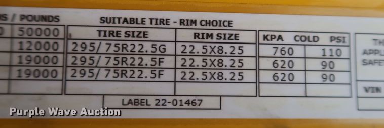 image for item KR9820 2017 Peterbilt 579  semi truck