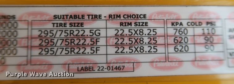 image for item KR9830 2016 Peterbilt 579  semi truck