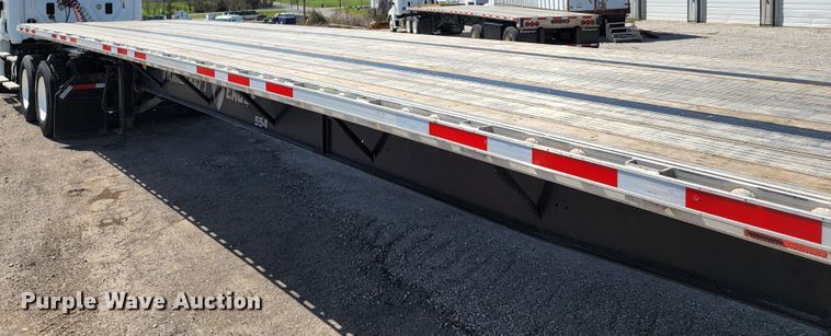 image for item KT9830 2021 Transcraft  flatbed trailer