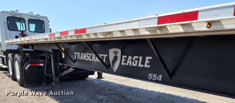 image for item KT9830 2021 Transcraft  flatbed trailer