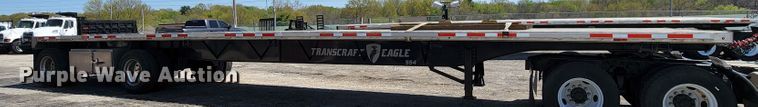 image for item KT9832 2021 Transcraft  flatbed trailer