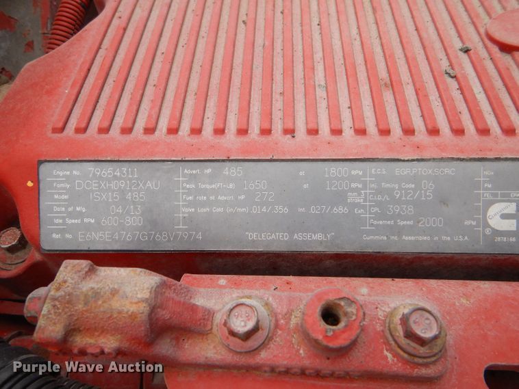 image for item LS9144 2014 Peterbilt 386  semi truck