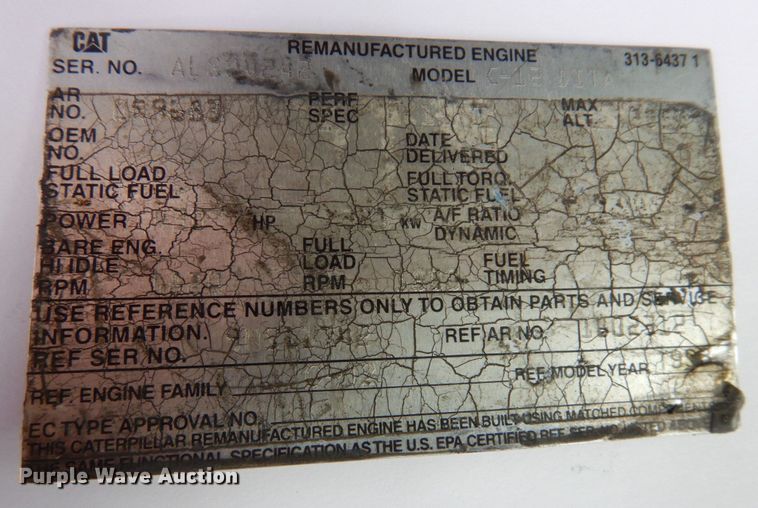 image for item MF9546 Caterpillar C12  engine