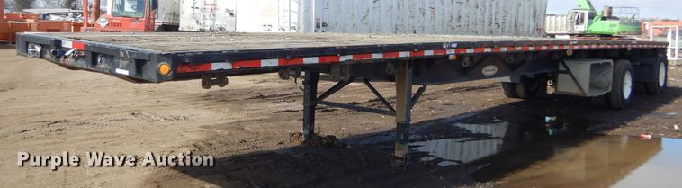 image for item MX9909 1991 Fontaine  flatbed trailer