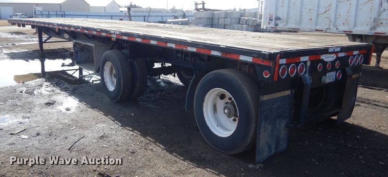 image for item MX9909 1991 Fontaine  flatbed trailer