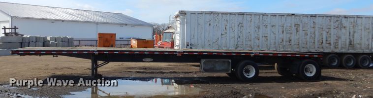 image for item MX9909 1991 Fontaine  flatbed trailer