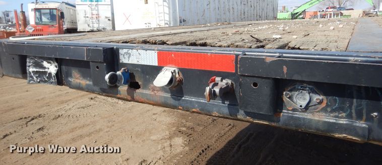 image for item MX9909 1991 Fontaine  flatbed trailer