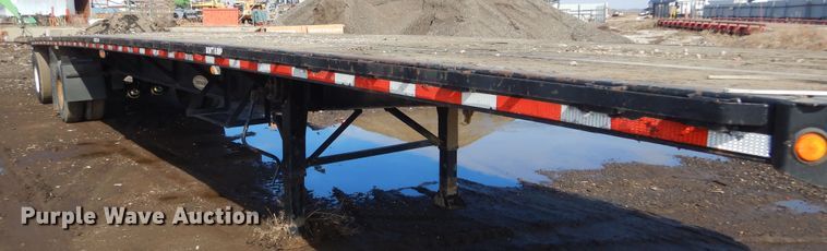 image for item MX9909 1991 Fontaine  flatbed trailer