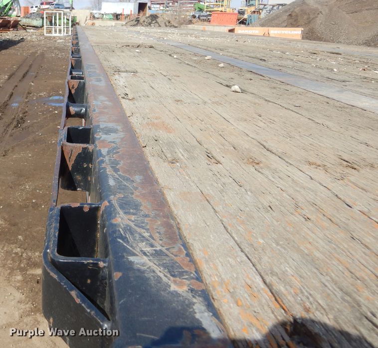 image for item MX9909 1991 Fontaine  flatbed trailer