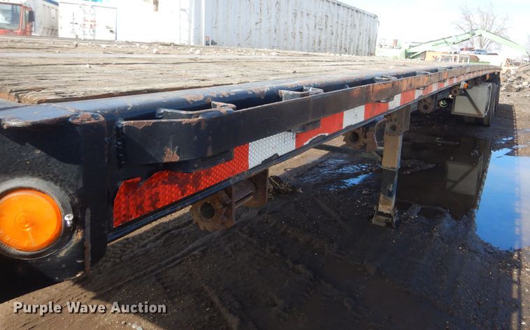 image for item MX9909 1991 Fontaine  flatbed trailer