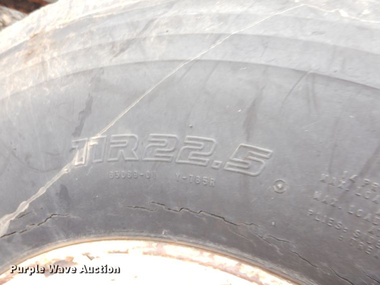 image for item MX9909 1991 Fontaine  flatbed trailer