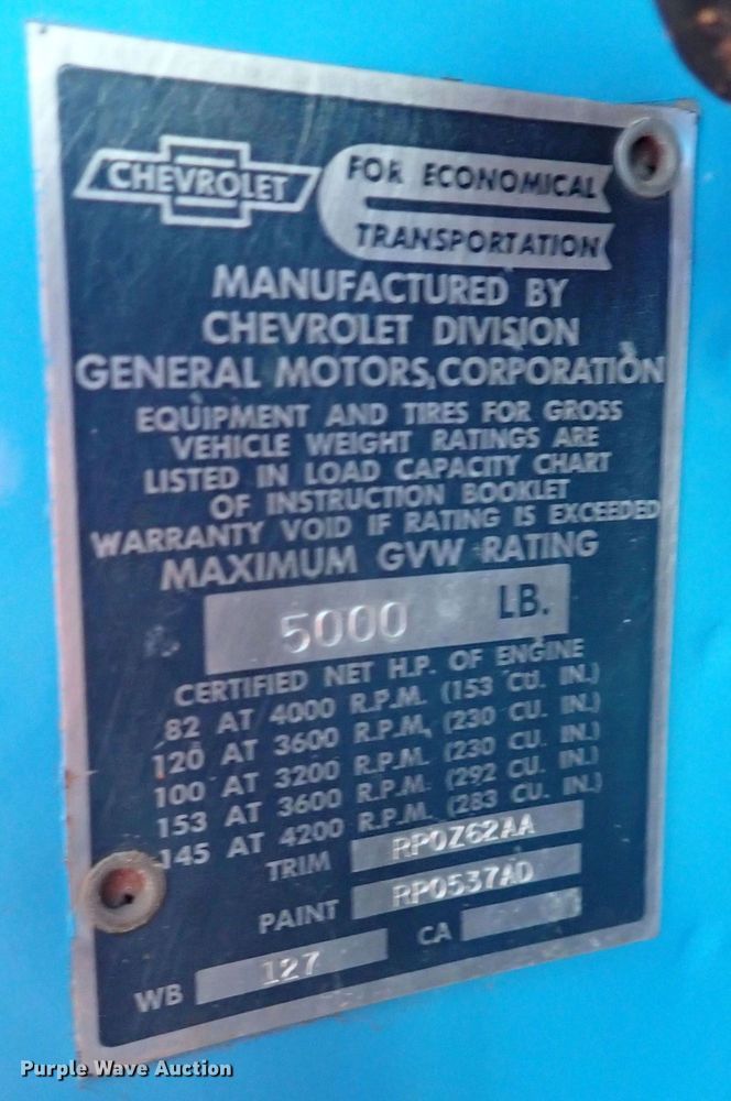 image for item DI1921 1964 Chevrolet C10  pickup truck