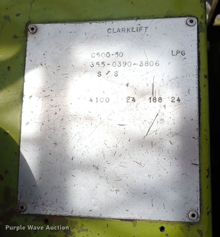 image for item DI1944 Clark C500-50  forklift