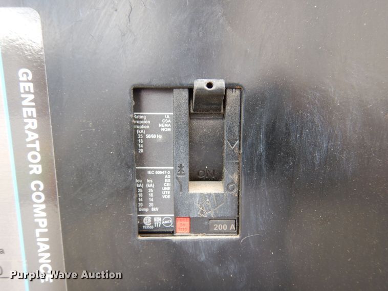 image for item DJ0816 2005 Baldor IDLC150-JD  generator