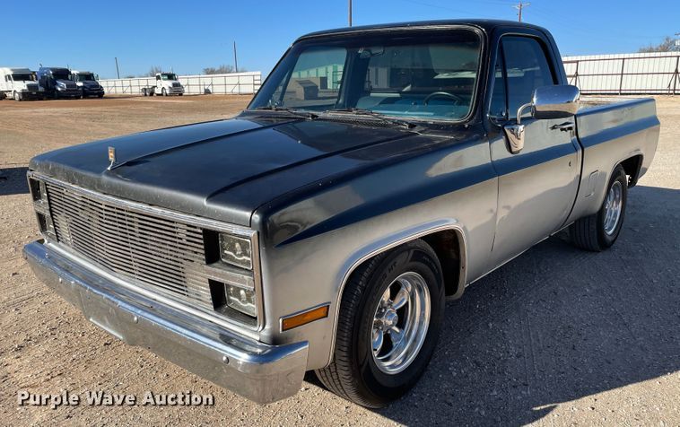 image for item DJ5024 1984 Chevrolet C10  pickup truck