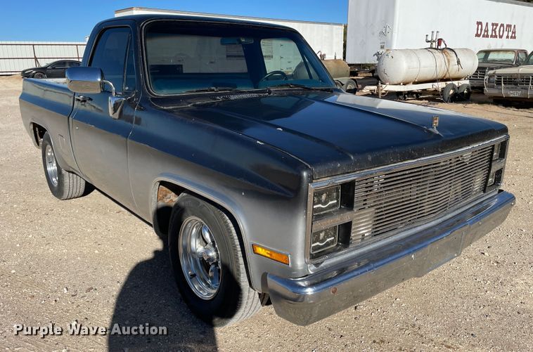image for item DJ5024 1984 Chevrolet C10  pickup truck