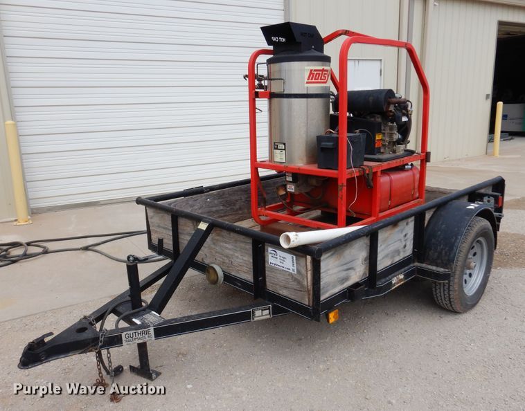 image for item DK0806 2012 R&D  pressure washer trailer