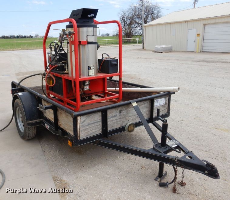image for item DK0806 2012 R&D  pressure washer trailer