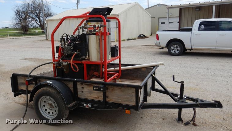 image for item DK0806 2012 R&D  pressure washer trailer