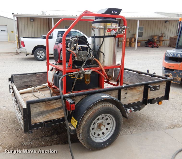 image for item DK0806 2012 R&D  pressure washer trailer