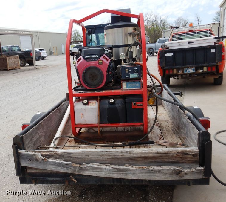 image for item DK0806 2012 R&D  pressure washer trailer