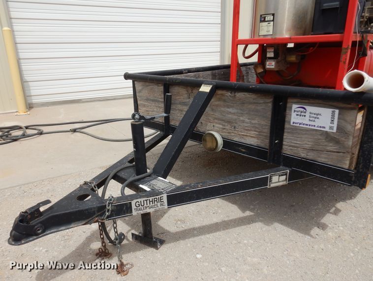 image for item DK0806 2012 R&D  pressure washer trailer