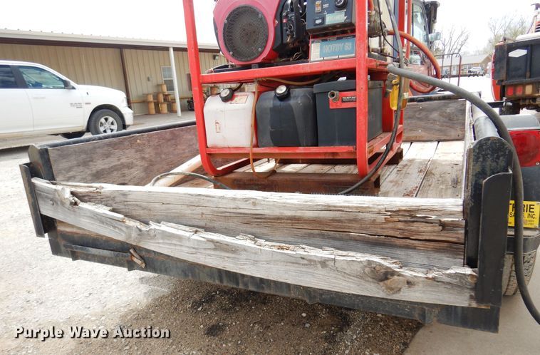 image for item DK0806 2012 R&D  pressure washer trailer