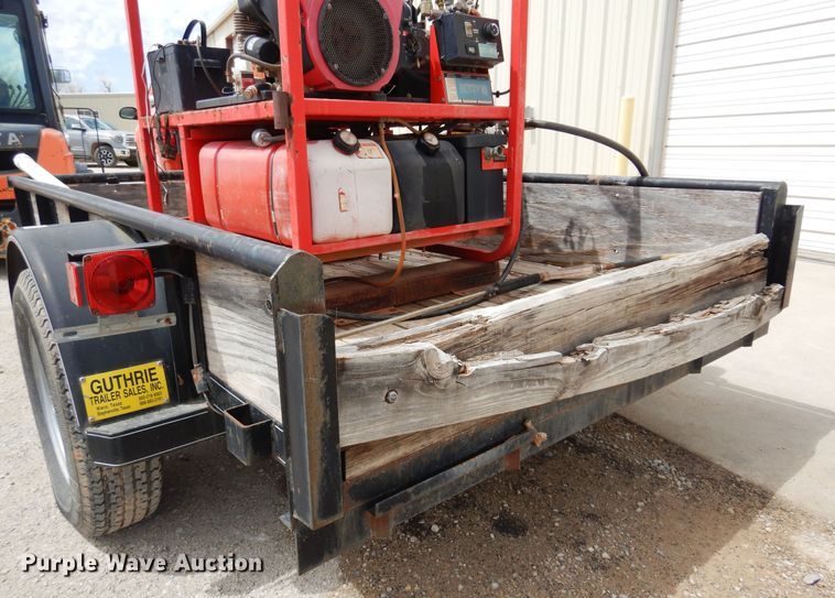 image for item DK0806 2012 R&D  pressure washer trailer