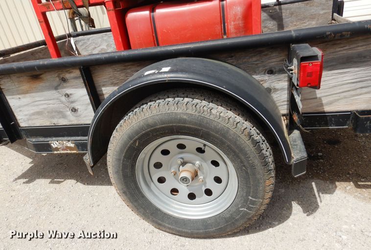 image for item DK0806 2012 R&D  pressure washer trailer