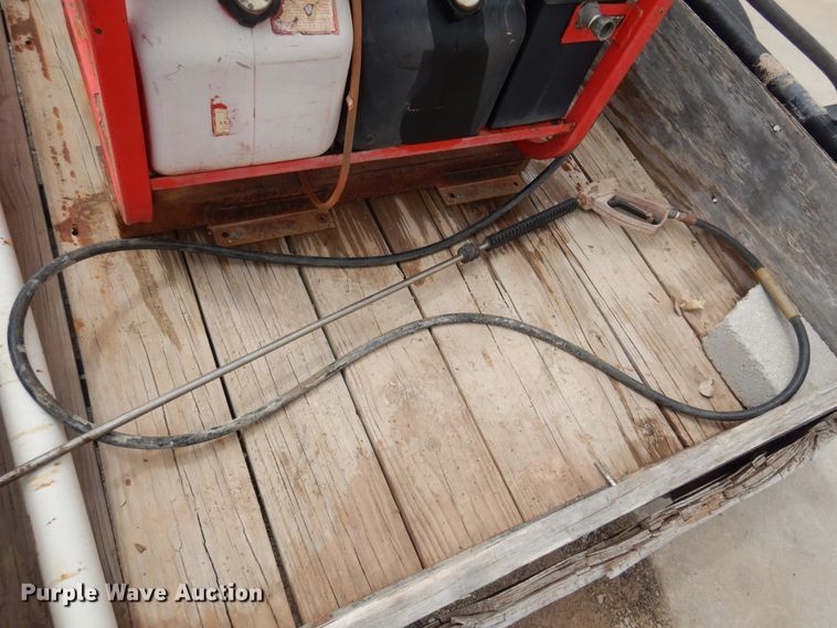 image for item DK0806 2012 R&D  pressure washer trailer