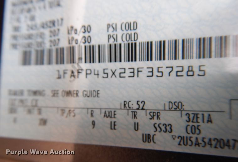 image for item DK8275 2003 Ford Mustang GT  convertible