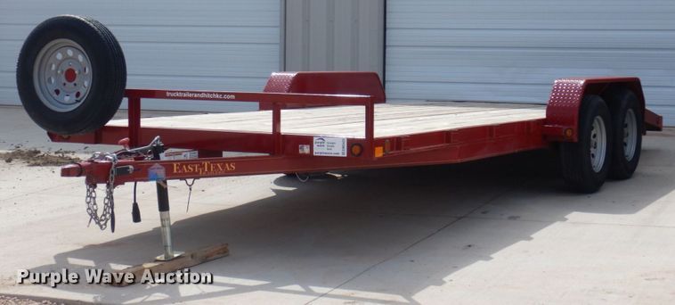 image for item DM5428 2020 East Texas  equipment trailer