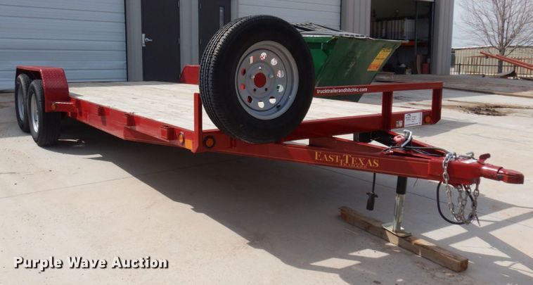 image for item DM5428 2020 East Texas  equipment trailer